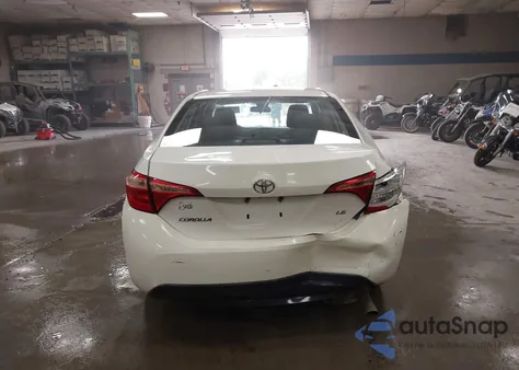 2018 Toyota Corolla Le from USA, damaged, VIN 2T1BURHE2JC989833